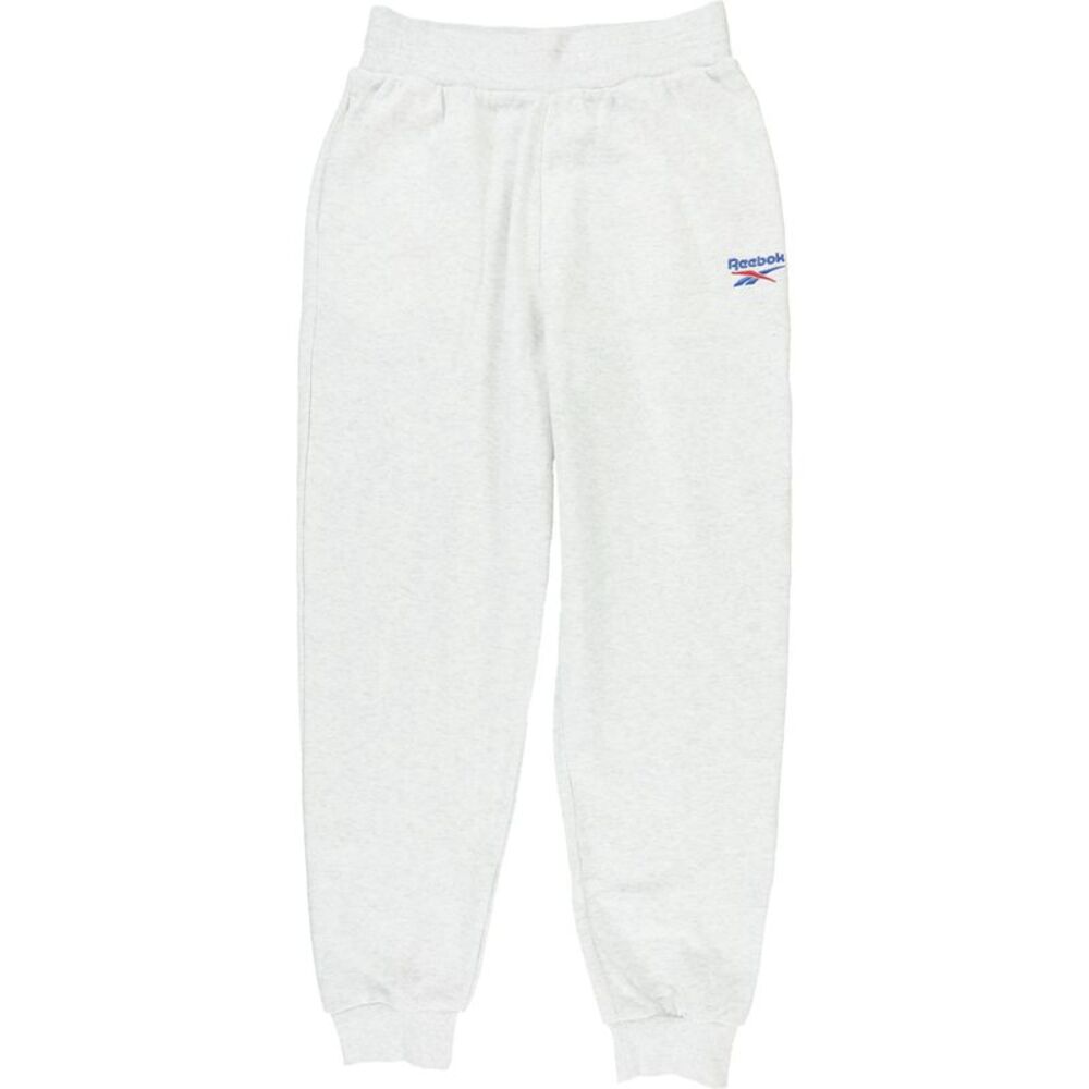 Reebok Womens Classic French Terry Tapered Relaxed Jogger Athletic Pants, PRE